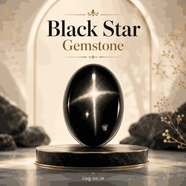 Black Star Gemstone